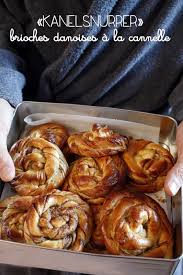Brioches Danoises A La Cannelle Ou Kanelsnurrer Recettes De Cuisine Cuisine Danoise Cuisine
