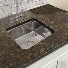 square single bowl undermount bar sink