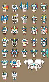ドット ガンダム その2 フリーランスドッター デザイナー のブログ ドット ドット絵 ピクセルアート