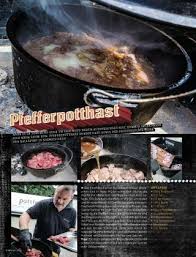 Mit Andreas Rummel Ziert Ein Urgestein Der Grill Und Bbq Szene Die Aktuelle Ausgabe Von Fire Food Andreas Der Schon Seit Jahr Pfefferpotthast Grill Menu Bbq