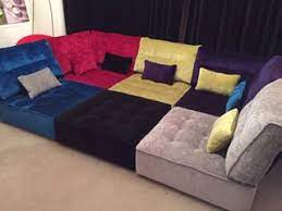 Tapas Deep Low Standalone Seating Modules In Various Designers Guild Sicilia Hues 300 Cm X 200 Cm As Displayed In My Furniture Modular Unit House Interior