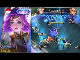 Make sure to follow us on youtube for more. Odette Zodiac Skin Virgo Gameplay Glorious Pretty Better Than Epic Mobile Legends Youtube