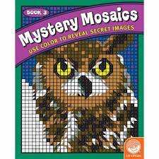 Mystery Mosaics Coloring Book Inspirational Mosaic Color By Number Coloring Pages Mosaic Books Coloring Books Mosaic