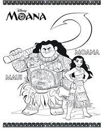Color our moana princess coloring page & kids can celebrate the moana movie. Moana And Maui Coloring 2 Moana Coloring Moana Coloring Pages Moana Coloring Sheets