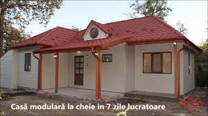 Materialele folosite pentru construirea casei modulare: Casa Modulara Din Containere Ologeni Prahova Youtube