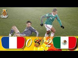 Get a summary of the france vs. Francia 0 2 Mexico Mundial Sudafrica 2010 Resumen Y Goles Hd Tv Azteca 1080p60 Mlsmx Youtube