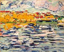 Maurice De Vlaminck Maisons Au Bord De La Seine A Chatou 1906 Les Fauves Via Christies Art Fauvist Art Painting