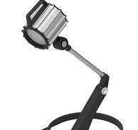Flexible Arm Work Light - 110V AC