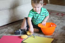 Toddler Time: Simple Color Sorting