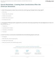 31 Creating The Constitution Worksheet Worksheet Resource Plans