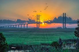 Check spelling or type a new query. Sidney Lanier Bridge Foggy Sunrise I Photograph By Db Hayes