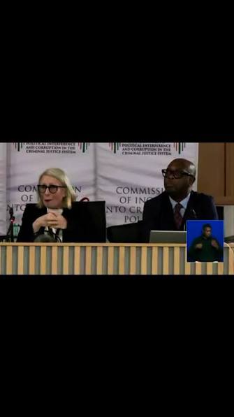 Adv. Annelene van den Heever raised an issue at the Madlanga Commission that her client, suspended Tshwane CFO Gareth Mnisi, was not being given enough time to answer questions. "To edit his response ...