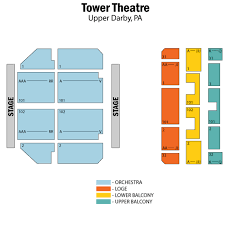 tower theater seating chart theatre in philly