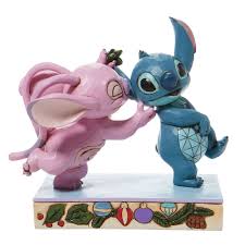 This article is about the character from the lilo & stitch franchise. Angel And Stitch Mistletoe Jim Shore