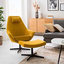 Relaxsessel bezug leder gelb tellerfuß in edelstahl. Sessel Lesesessel In Gelb Jetzt Bis Zu 42 Stylight