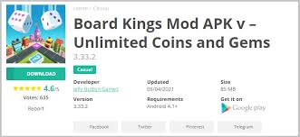 That's the reasons we wanted to make your life easier! Board Kings Mod Apk V3 33 2 Unlimited Coins And Gems