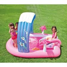 Pin By Courtney Johnson On Chloe Kiddie Pool Splash Pool Inflatable Pool