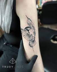 55 Cool Bird Tattoo Ideas That Are Truly In Vogue Bird Tattoos Arm Birds Tattoo Bird Shoulder Tattoos