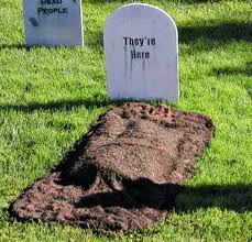 Pick a common theme and stick to it: 16 Diy Yard Decorations For The Scariest House Award