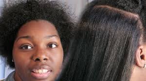 Tie the scarf at the base of the african women have an iconic style. Natural Hair Silk Wrap Silk Press On Extra Dry Hair Feat My Little Sister Lol Youtube