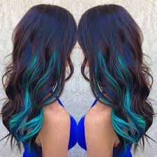 From Dark And Barely There To Bright And Blended With Pink Blue Is A Bold Color That You Won T Regret Here Are Hair Color Streaks Blue Brown Hair Hair Styles