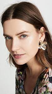 Shashi Blossom Earrings Flower Earrings Studs Shopbop Beauty Women