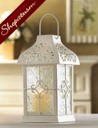 12 Wholesale Lanterns White Daisy Centerpiece Gazebo Garden Lantern Bulk Lot Lantern Centerpiece Wedding Lantern Candle Centerpieces Candle Holders Wedding Centerpieces