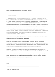 Suite à une forte demande des étudiants, voici (enfin!) une vidéo sur la lettre de motivation (pour. Lettre De Motivation
