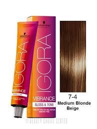 Schwarzkopf Igora Vibrance Gloss Tone Hair Color 7 4