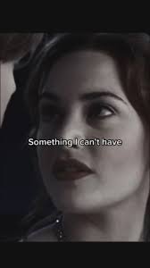 Something I can't have.