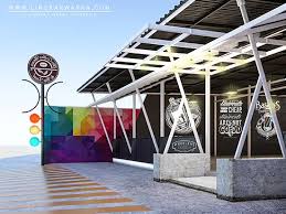 Konstruksi yang dipakai pada rangka atap baja ringan dinamakan steel truss yang merupakan kuda kuda atap dengan kekuatan dan. Lingkar Warna Konsep Desain Warkop Low Budget Dengan Permainan Baja Ringan