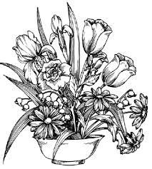 Here presented 55+ flowers drawing for kids images for free to download, print or share. How To Draw A Flower Arrangement Howstuffworks