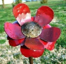 Large metal flowers for yard. New Yard Art Strong Metal Flowers Designed By D C Metalworks Dwc Metals