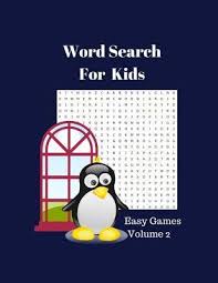 Body parts word search 153,623 plays grade 1, 2 (1309) body parts word search. Word Search For Kids Easy Games Volume 2 Marin Lequire 9781983675188