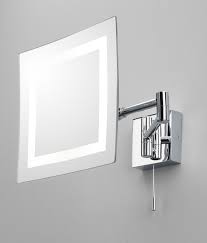 Shop for bathroom shaving mirrors online at target. Bathroom Vanity Mirror Chrome Halogen Square