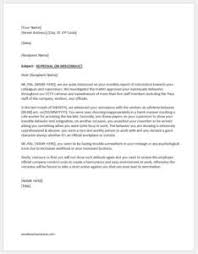 Army letter of reprimand source: Reprimand Letter Writing Guide With Sample Template Word Excel Templates