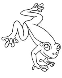 Coloring Page Of Frog Frog Coloring Pages Tree Coloring Page Free Coloring Pages