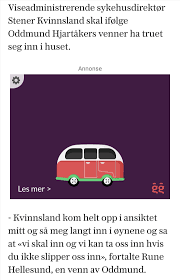 Kvinnsland avla den medisinsk embedseksamen i 1973 i bergen. Lise Askvik A Twitter Hit Man Stener Kvinnsland Fant Det Betimelig A True Og Trenge Seg Aggresivt Inn Hos Far Med Datter I Respirator For A Fa Ham Til A Ga Med Pa