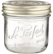 Bocaux le parfait à vis. Conserve Bocal A Visser En Verre Complete Le Parfait Familia Wiss La Casserolerie