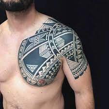 Polynesian style tattoo design 4. 50 Polynesian Arm Tattoo Designs For Men Manly Tribal Ideas