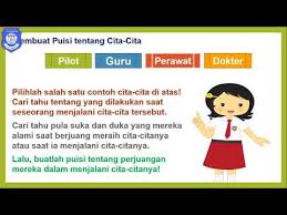 Aku ingin mejadi seorang guru. Sdpi Kelas 4 Tema 6 Subtema 2 Pembelajaran 1 11 Januari 2021 Youtube