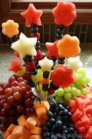 13 Facons De Presenter Les Fruits Et Legumes Sur Vos Tables Pour Celebrer L Arriver Du Printemps Salade De Fruits Originale Brochette Fruits Salade De Fruits
