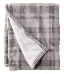 5 out of 5 stars with 1 ratings. Wicked Plush Sherpa Throw Plaid Blankets Throws At L L Bean