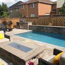 Small Backyard With Pool Small Backyard Pools Backyard Pool Designs Backyard