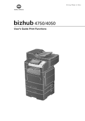 Konica minolta bizhub c452 driver. Konica Minolta Bizhub 4050 Manual