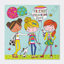 Get crafts, coloring pages, lessons, and more! Friends Colouring Book Rachel Ellen Designs