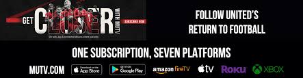 With the legal streaming service, you can watch the game on your computer, smartphone, tablet, roku, apple tv or hook it up to your tv with google chromecast. Mutv Watch Manchester United Tv Online Live Stream On Demand