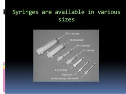 Types Of Syringes And Needles