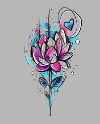 35 Ideas For Awesome Tattoo Designs Rose Sketch Flower Tattoos Rose Tattoos
