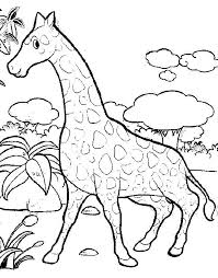 Din acest motiv am postat mai jos mai multe specii de animale salbatice insotite de. Planse De Colorat Cu Girafe Sfatulmamicilor Ro